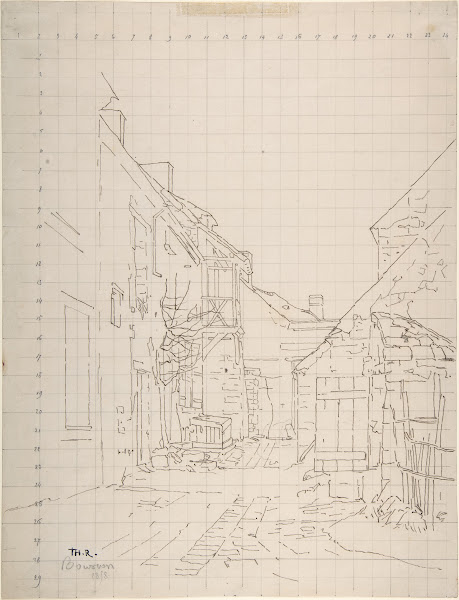 An Alleyway between Houses 1858