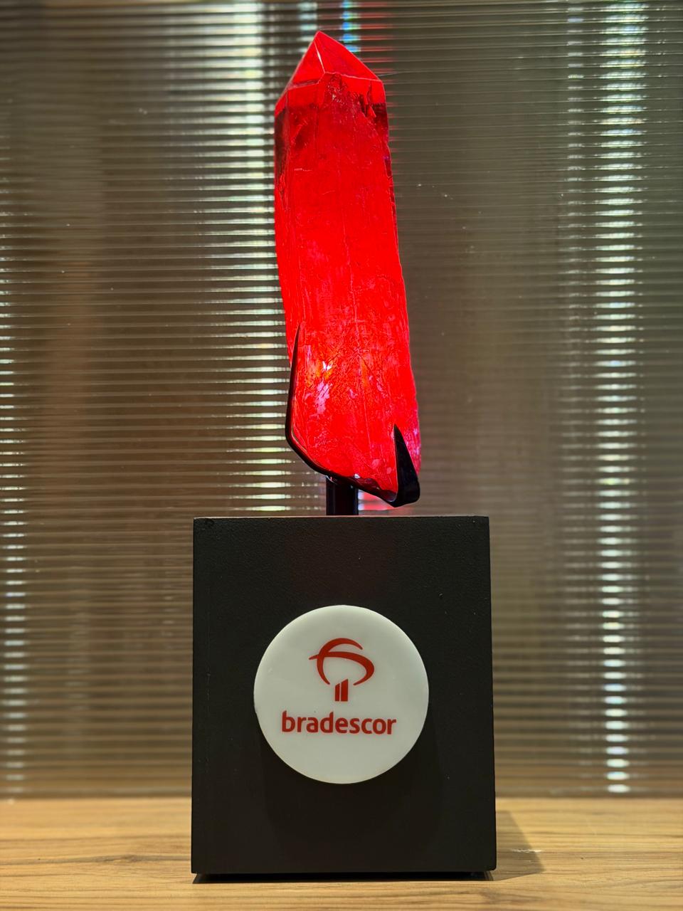 Bradesco — Troféu de Cristal Iluminado: vista 90 do projeto