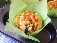 Những chiếc bánh muffin việt quất ngọt béo vừa ra lò trông thèm thuồng làm sao. Bánh đợi cho nguội 1 tý là có thể nhâm nhi ngay rồi nhé! Những bạn nào thích ăn việt quất thì bỏ túi ngay món bánh ngọt này đi nhé!