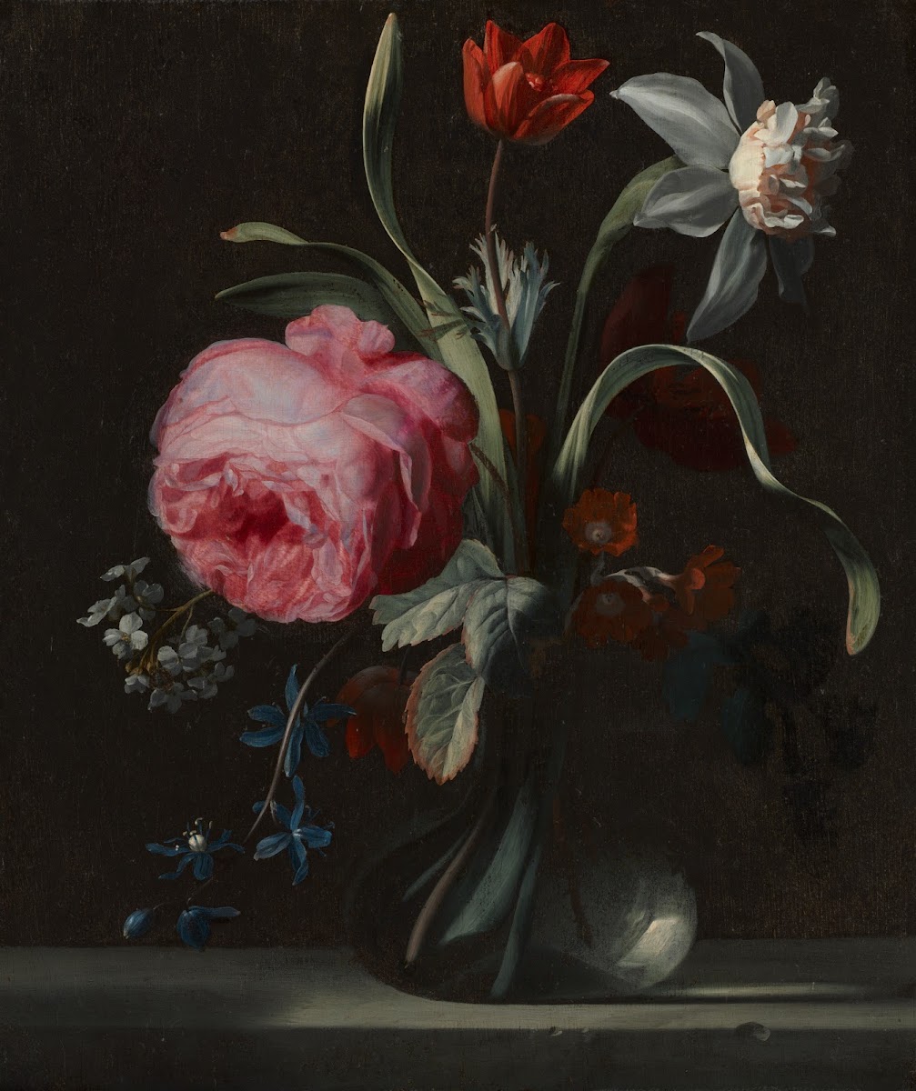 Flowers in a Vase c 1669