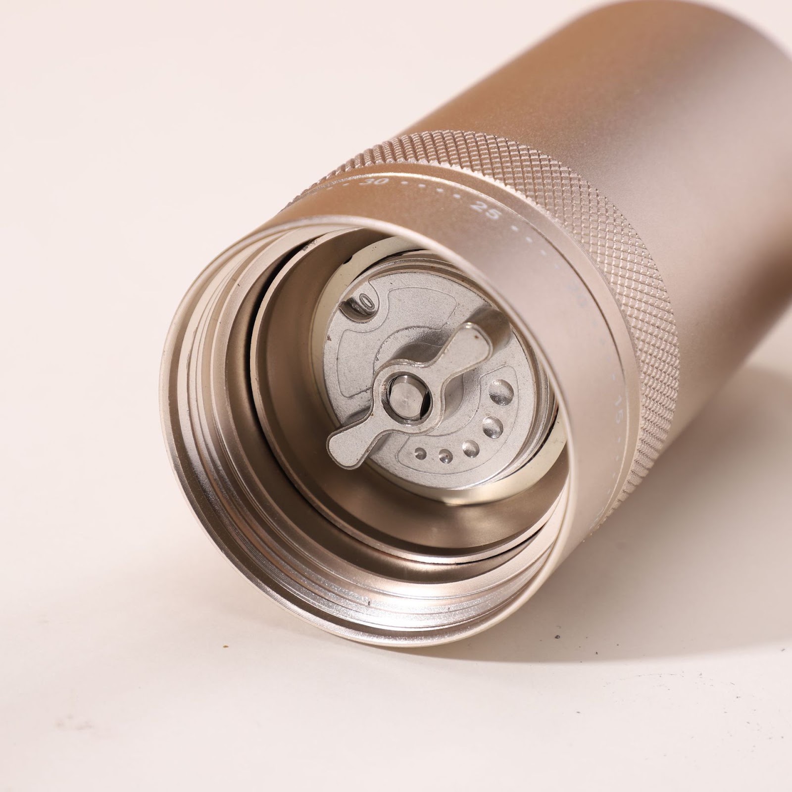Hand Coffee Grinder with CNC Grinding Mechanism and Brush
