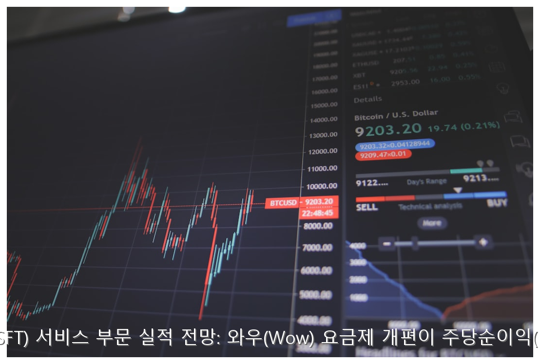 마이크로소프트(MSFT) 서비스 부문 실적 전망: 와우(Wow) 요금제 개편이 주당순이익(EPS)에 미치는 영향 핵심 안내 및 분석 인포그래픽 (6)