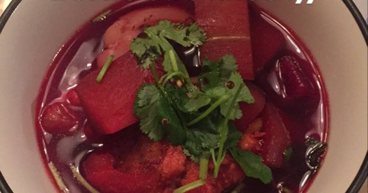 Soup củ dền