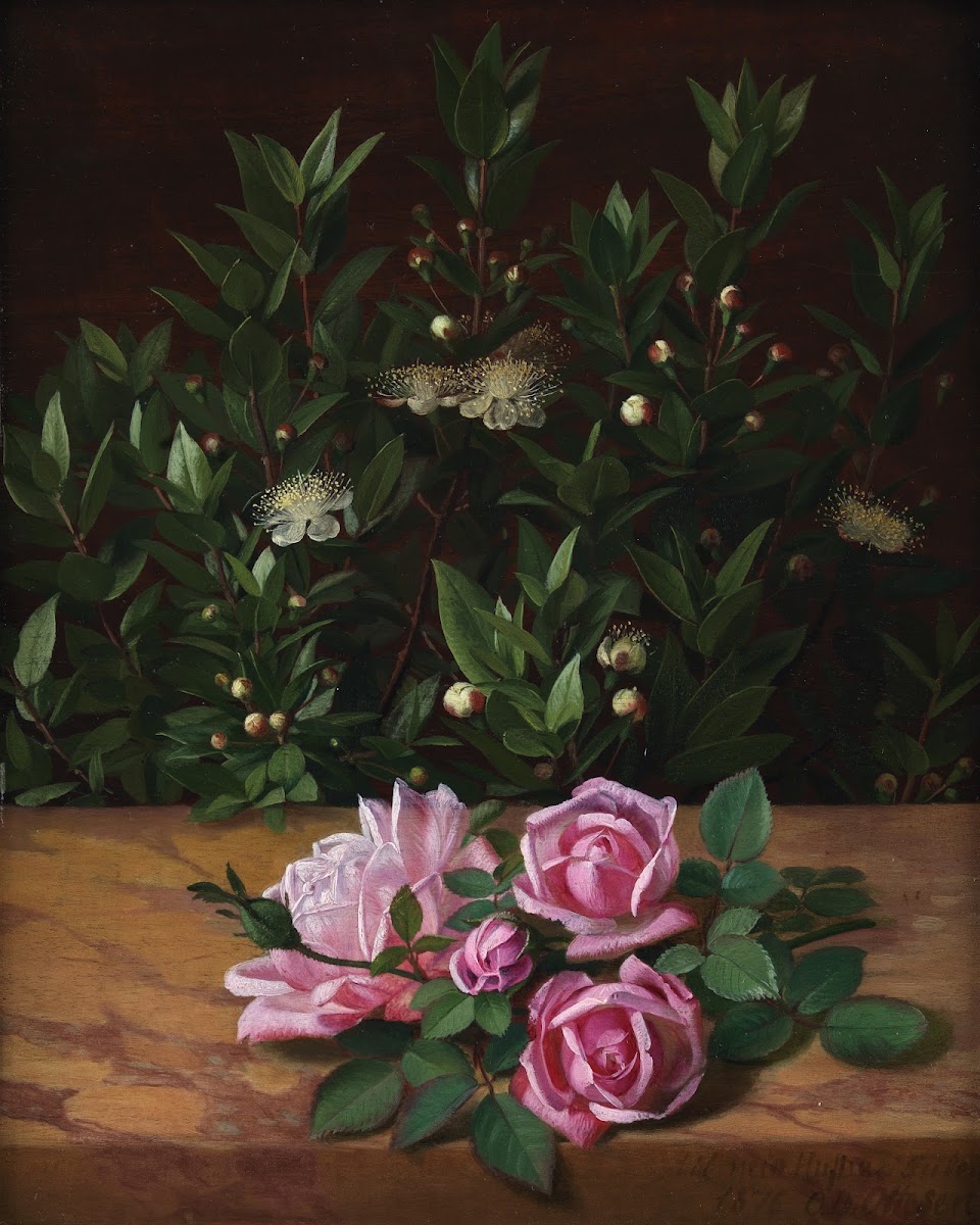 Roses And Myrtles 1876
