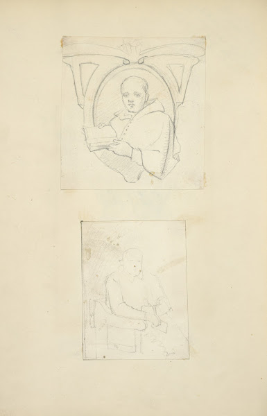Two portraits of clergymen 1840