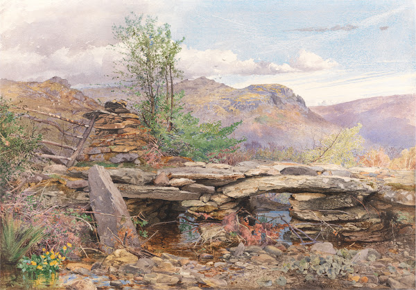Pentre Ddu Bridge North Wales 1863