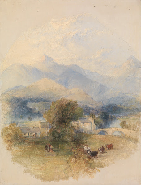 View from Mr Southeys House Keswick ca 1838