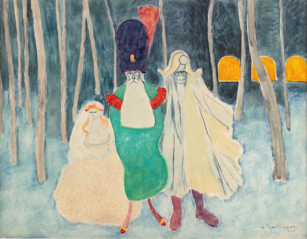 Mascarade Léopold II Napoléon et la bouquetière 1906