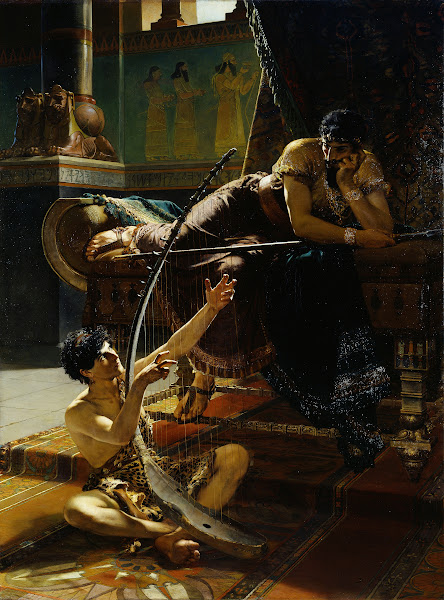 David and Saul 1885