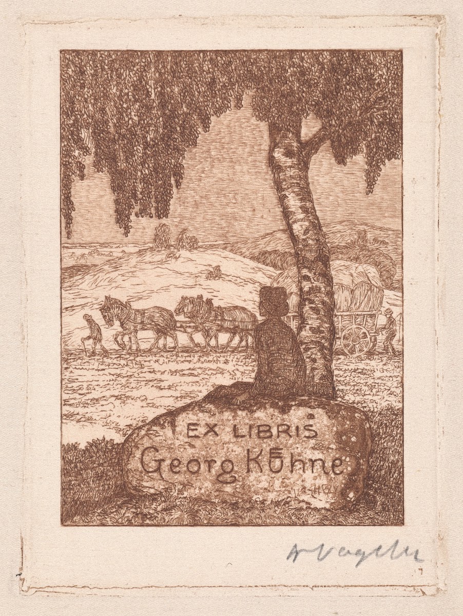 Ex Libris Georg Kühne 1912