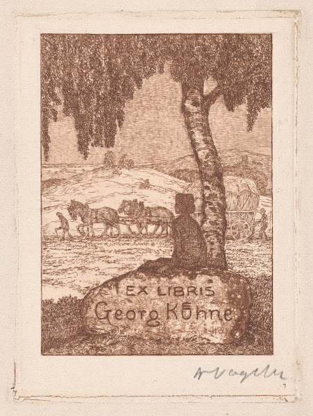 Ex Libris Georg Kühne 1912