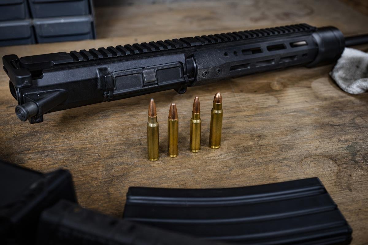 458 SOCOM complete upper assembly showing what the 458 SOCOM is good for in hunting and defense builds