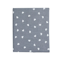 Fitted sheet for children's mattress Twins 100x75 calico multicolor