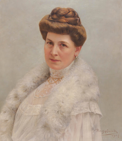 Portrait Frau Siegl 1907