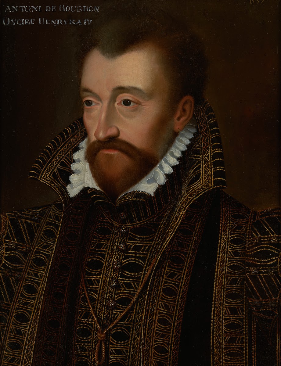 Portrait of Anthony of Bourbon 15181562 King of Navarre 1563