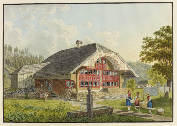 Bauernhaus im Entlebuch 1915 1945
