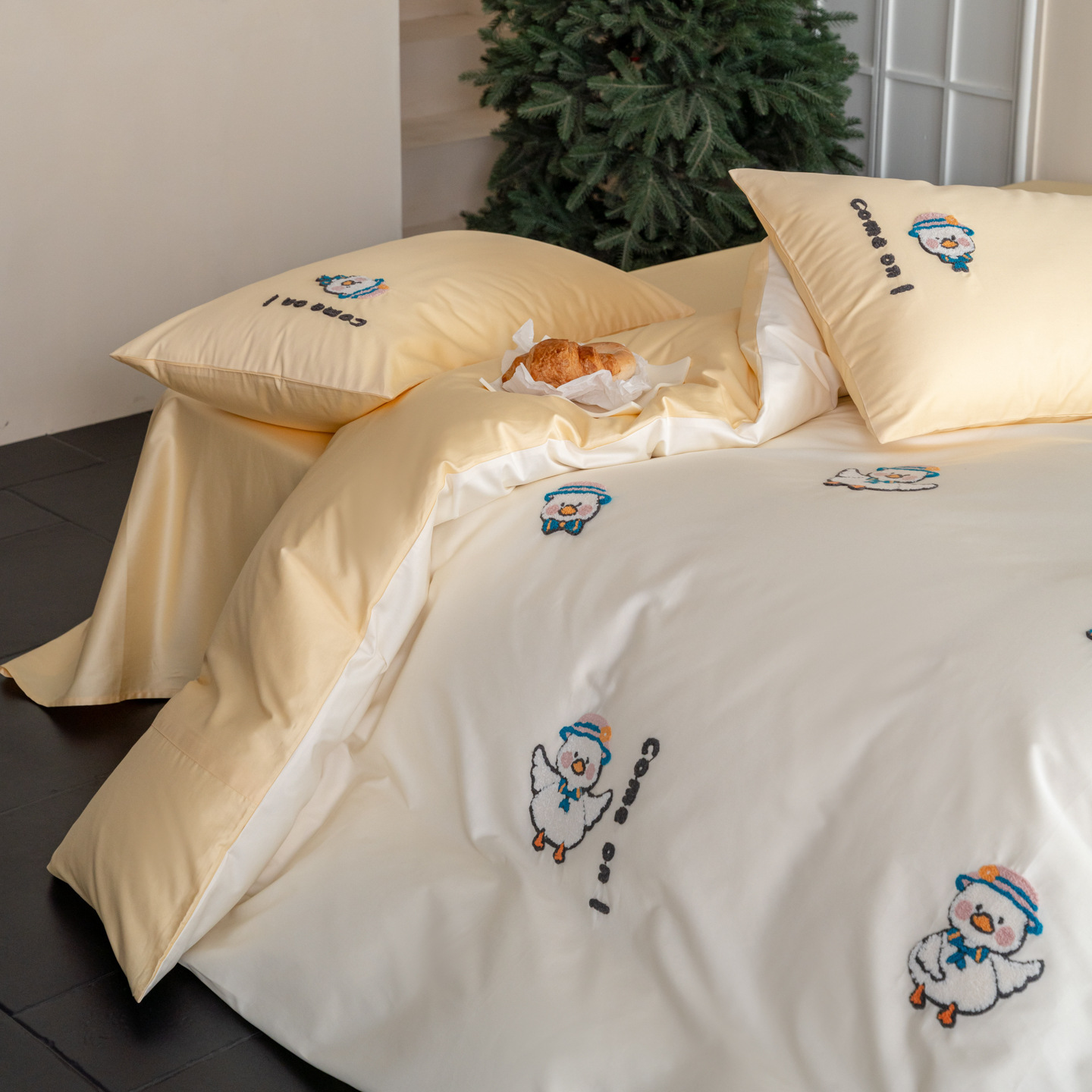 Cotton bedding set, 50S, cartoon patterns