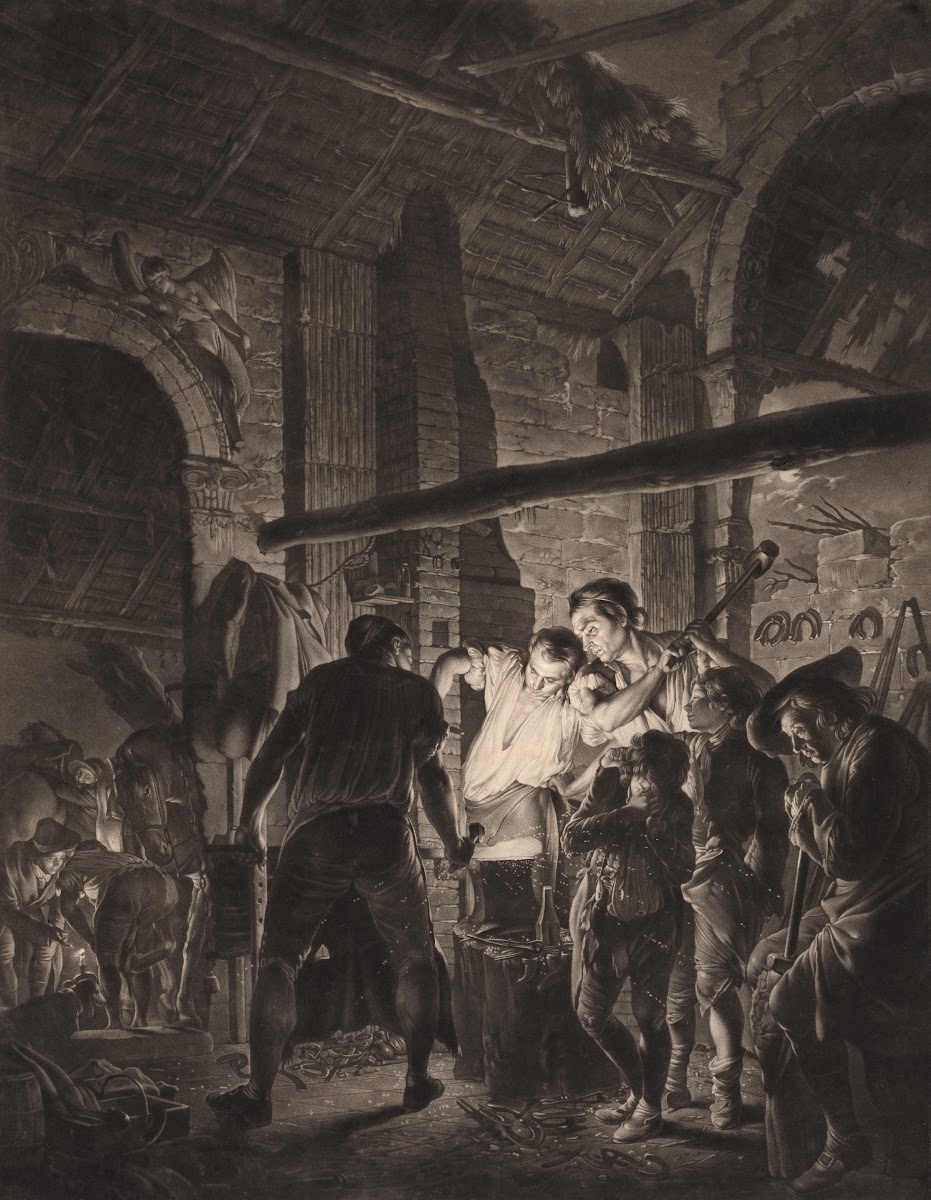 A Blacksmiths Shop 1771