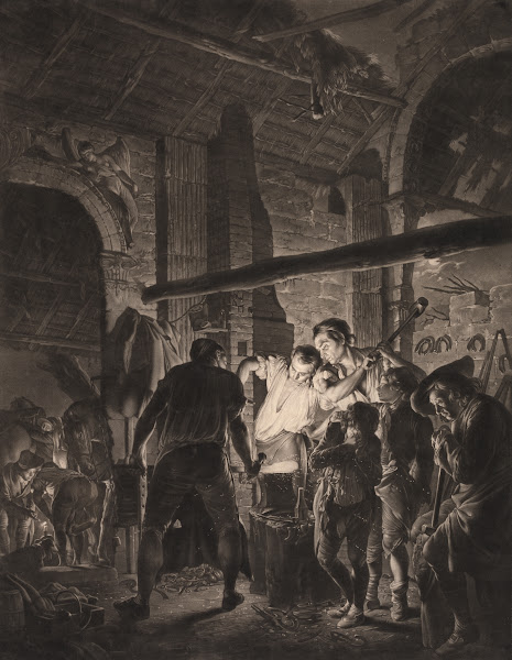A Blacksmiths Shop 1771