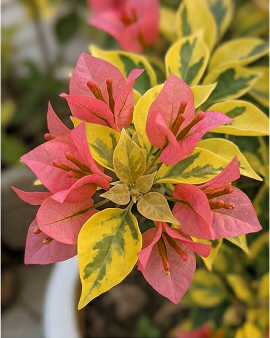 Imported Golden Pendro Bambino Bougainvillea Plant — view 2
