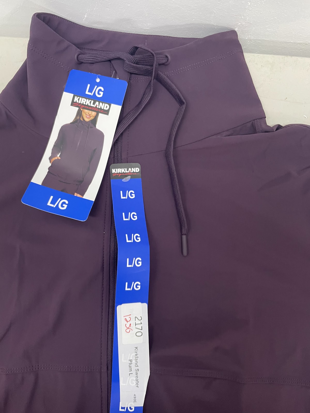 Kirkland Sweater Plum L #2170