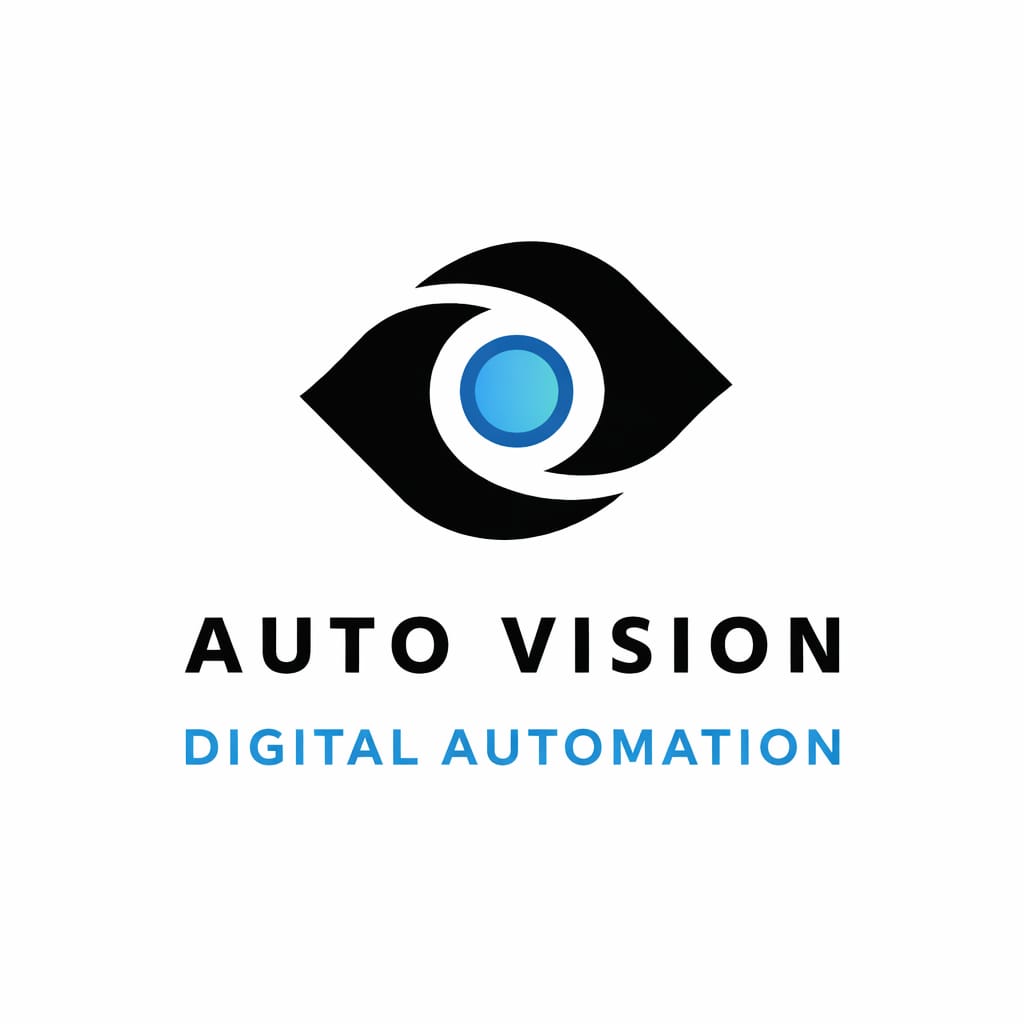 Auto Vision Digital Automation Logo