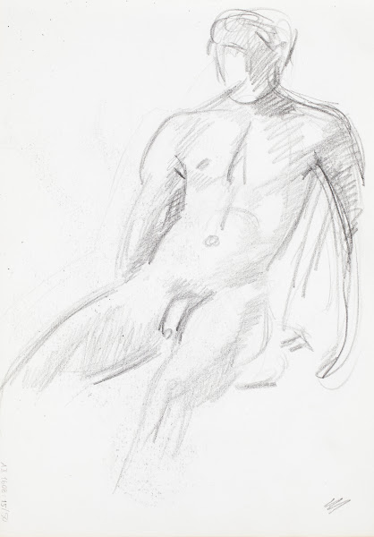Alaston mies luonnos 1914   1916