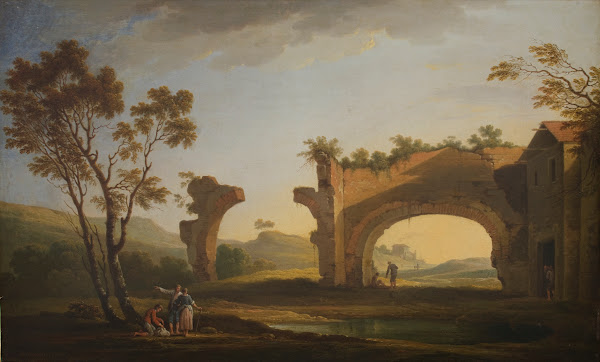 Landscape With Ruins Of The Aqueduct 1765