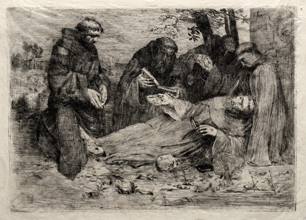 The Death of St Francis c 18571911