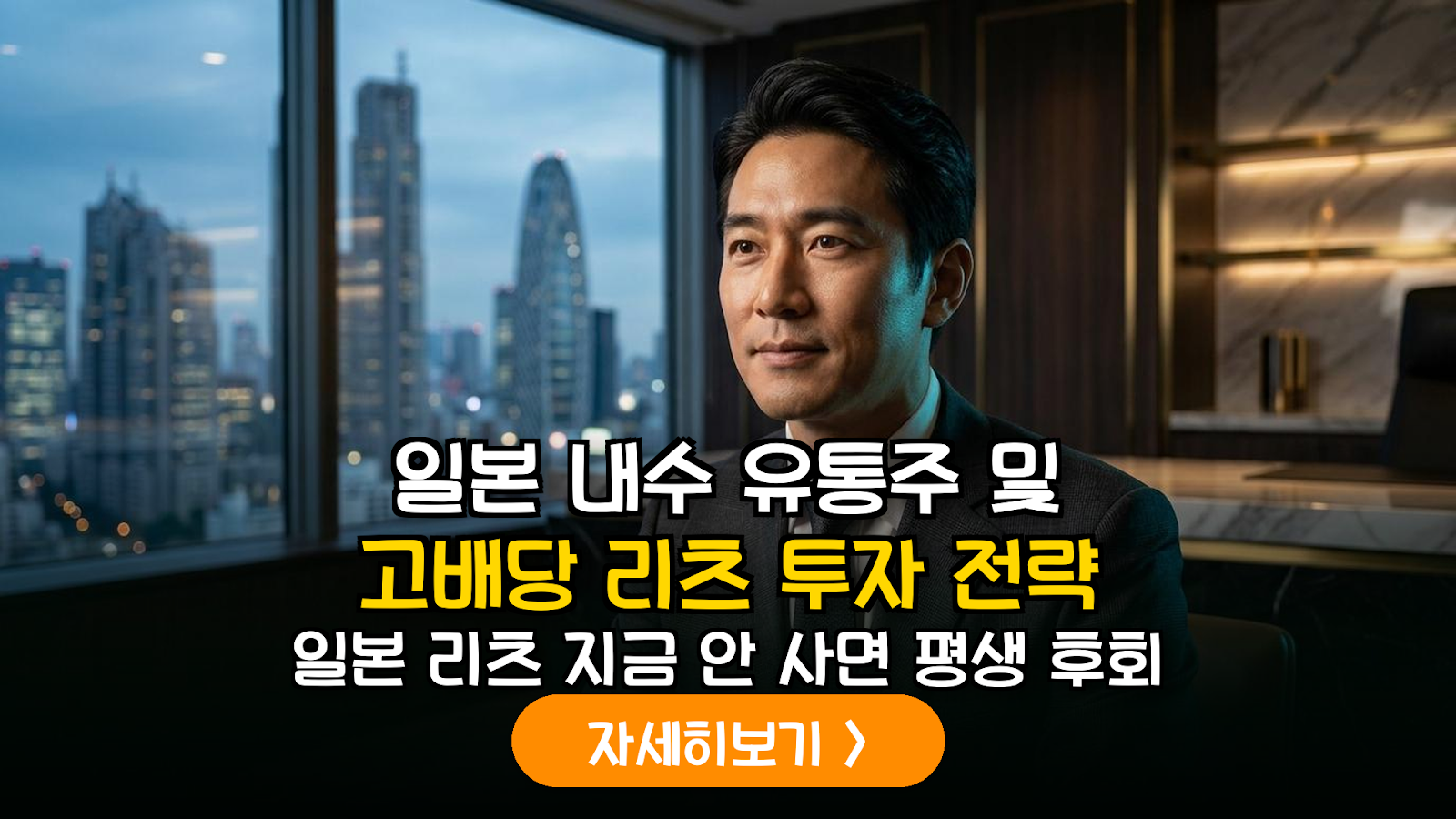 엔저 종식과 일본 금리 인상기, 내수 유통주 및 J-REITs 포트폴리오 재편 전략