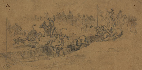 St Patricks Day in the armyThe mule race 1863