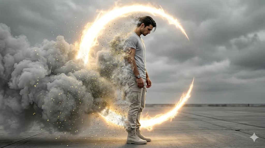 Crea una imagen 8K ultrarrealista y cinematográfica con iluminación dramática de alto contraste y un efecto fotorrealista digital...