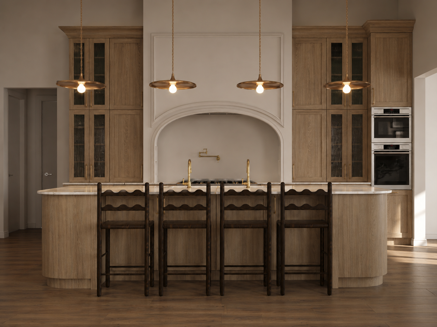 Transitional New Build Kitchen