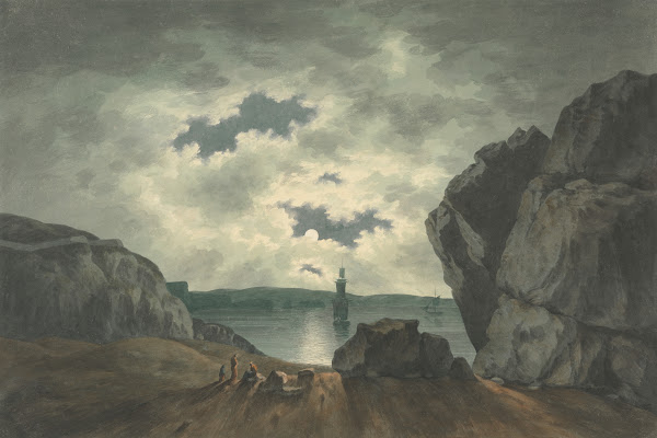 Bay Scene in Moonlight 1787