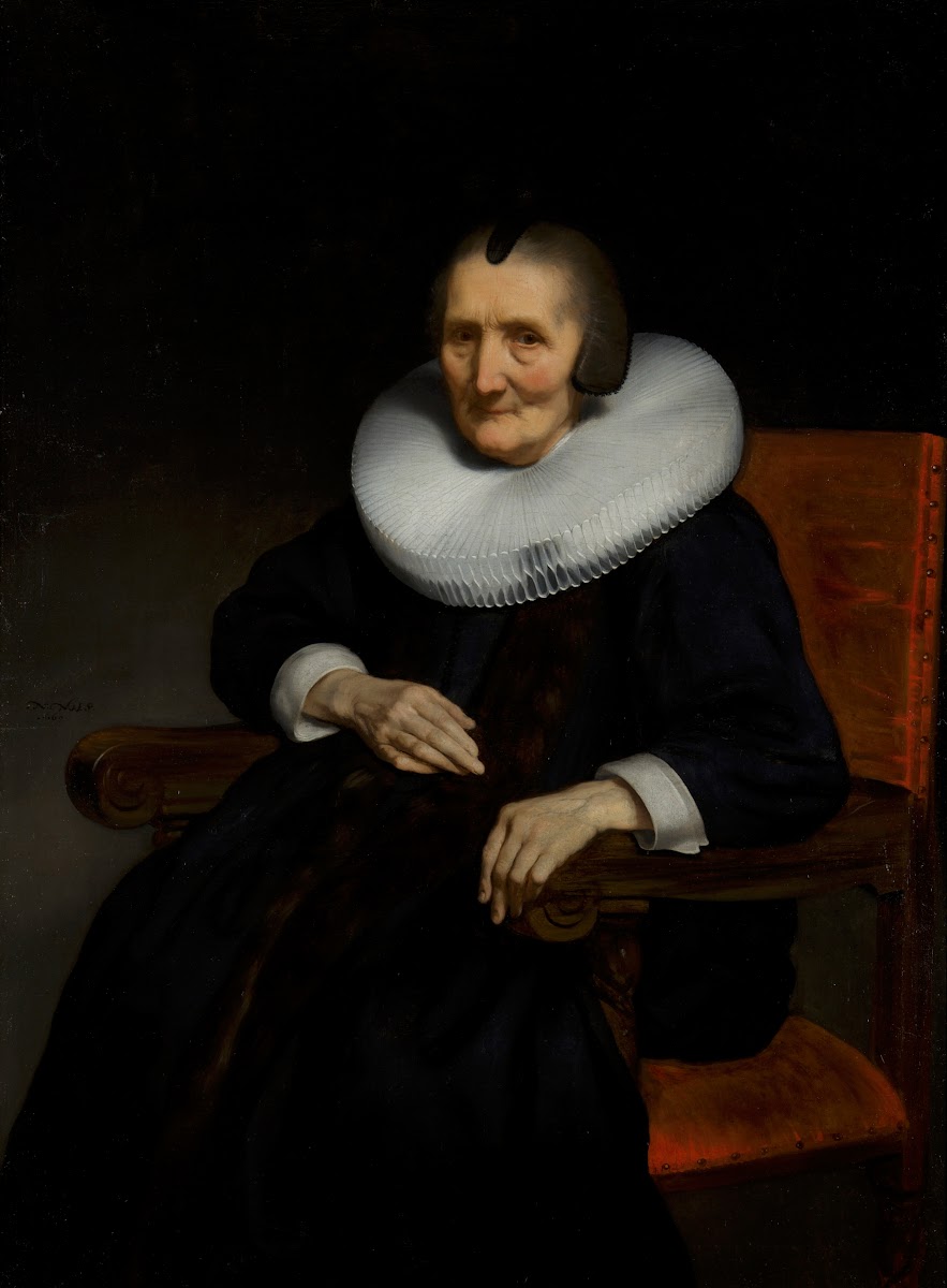 Portrait of Margaretha de Geer 1583 1672 1669