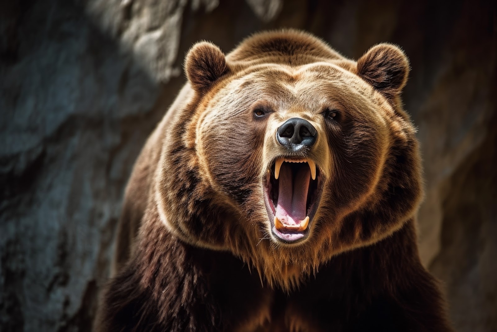 Angry Bear Wallpaper