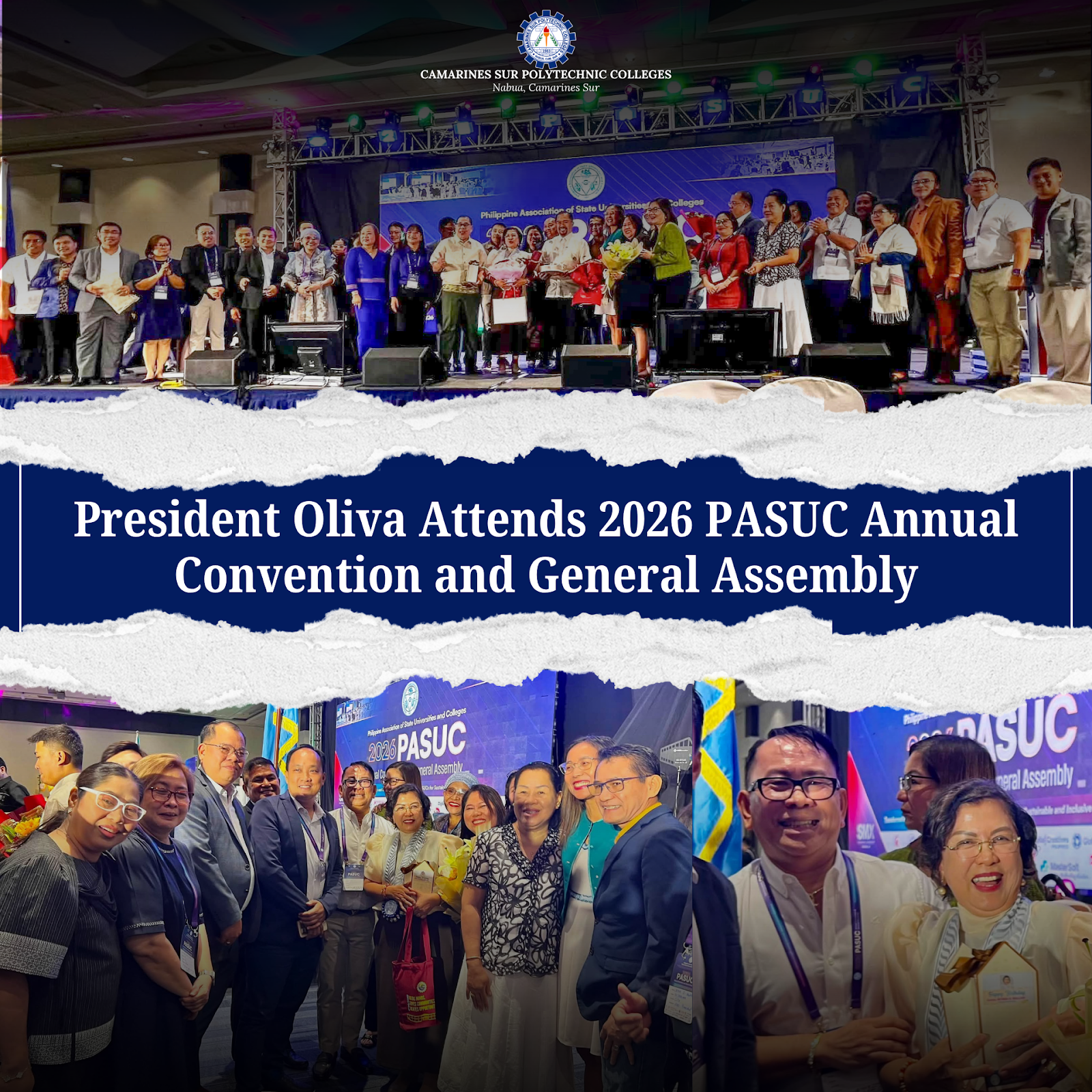President Oliva Attends 2026 PASUC Annual Convention and General Assembly