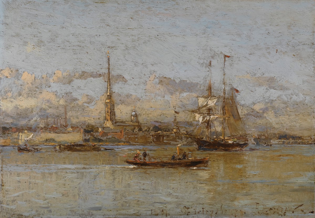 View Of St Petersburg 1891