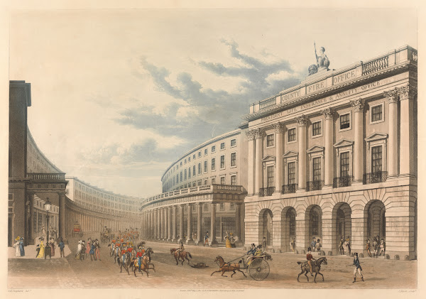 The Quadrant  Regent Street 1854