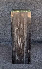 PEDESTAL HOLLOW — SKU PDS.KH.27.25 | Petrified Wood by PJ Antique Bali