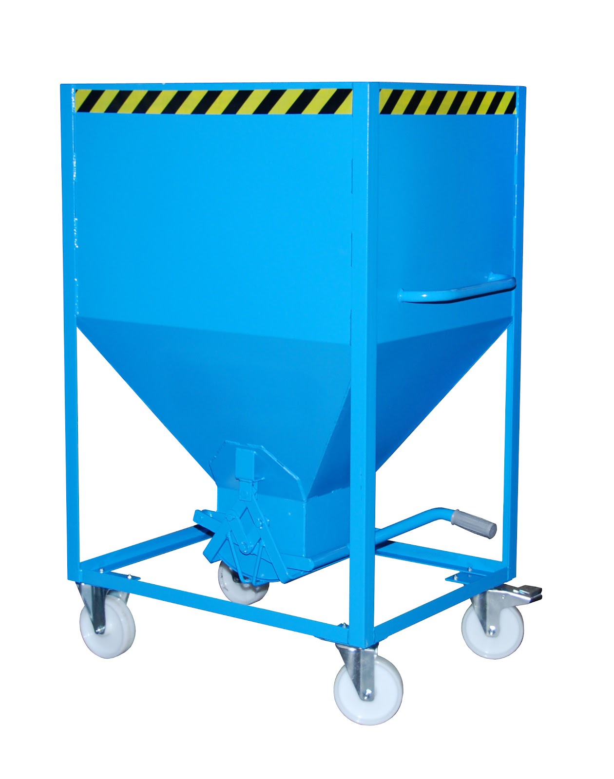 Silocontainer SR 600, gelakt, Lichtblauw