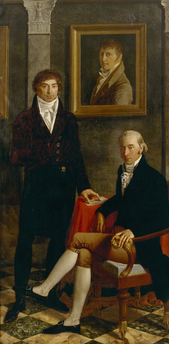 Friendship portrait of the artists François Wynckelman François van der Donckt a