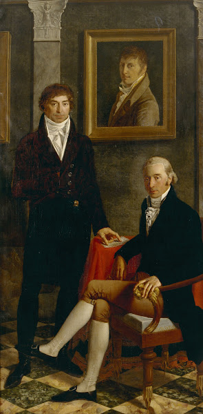Friendship portrait of the artists François Wynckelman François van der Donckt a