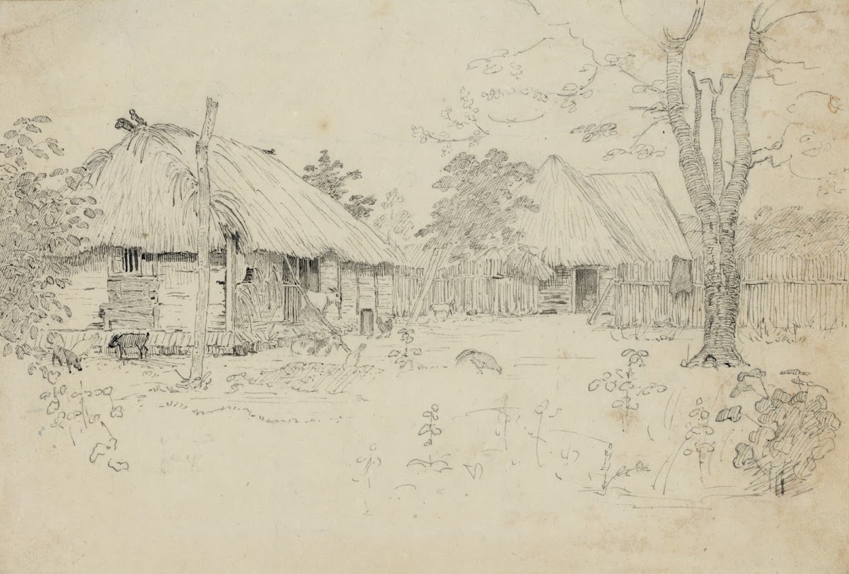 View of Negro village 1808 1816