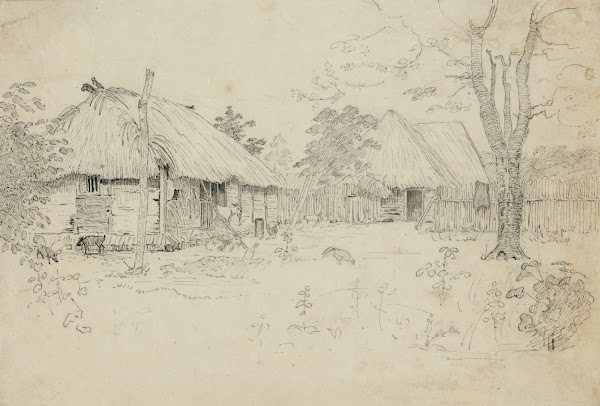 View of Negro village 1808 1816