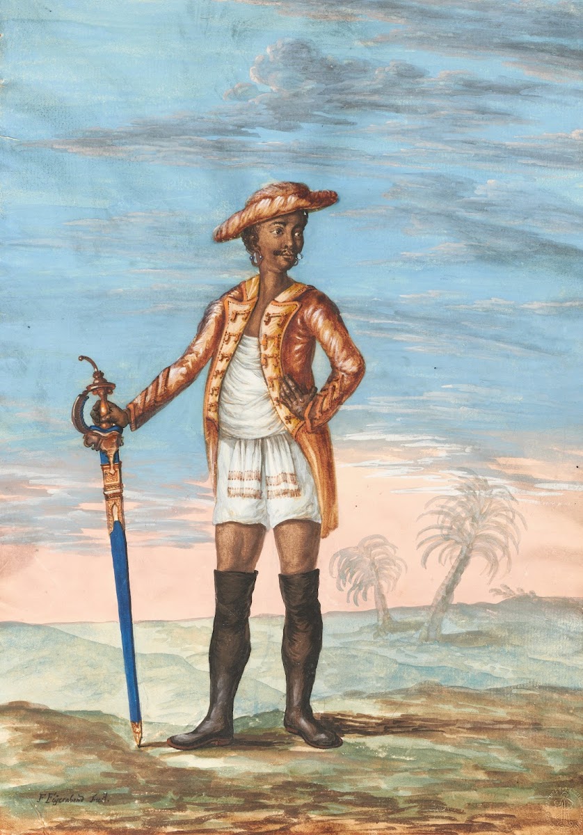 Ansicht eines Soldaten der ostindischen Companie 1792