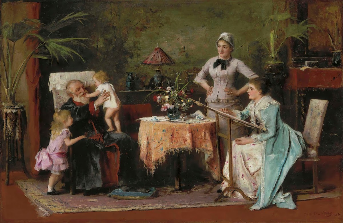 Grandfathers Name Day Nagyapó névnapja 1886