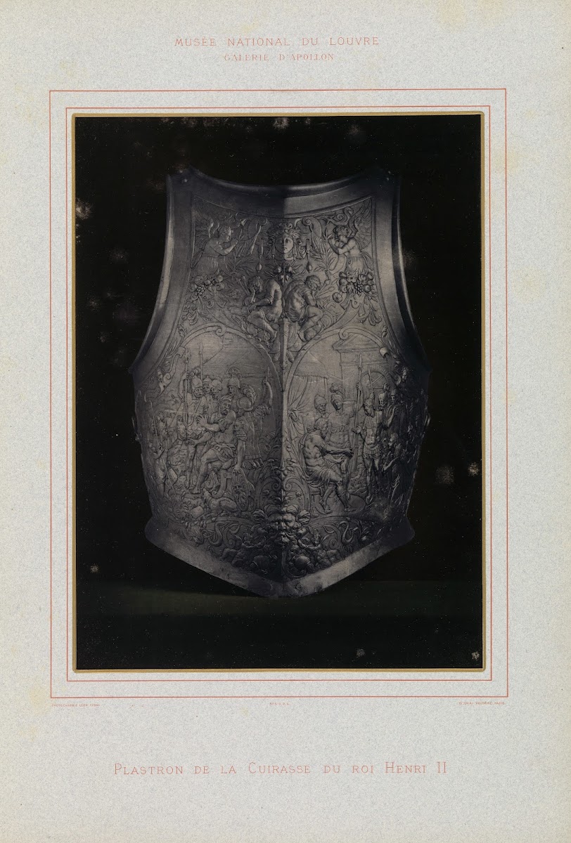 Plastron De La Cuirasse Du Roi Henri II 1876 1883