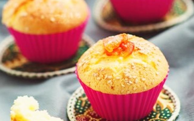 Bánh Cupcake Mè