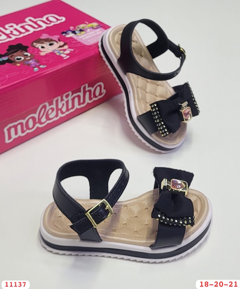 Sandalias con moño y piedras · foto 3
